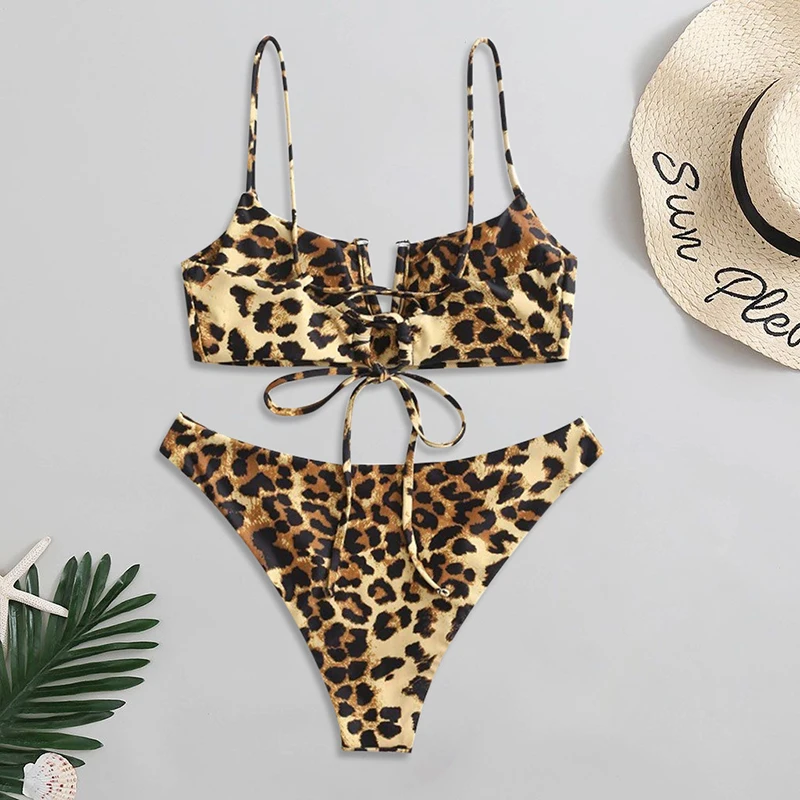 

Womens Swimsuit Female Sexy Leopard micro Bikini Femele Beach Wear Girl Swimming Suit Bathing Suit Lady Bikini Swimwear Monokini