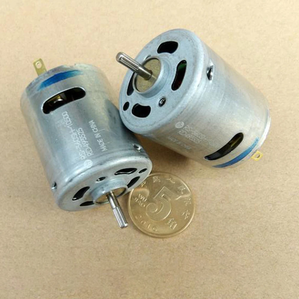Mabuchi 360 10500 мотор редуктор постоянного тока 12V 15V 24V 7000 об/мин высокого Скорость