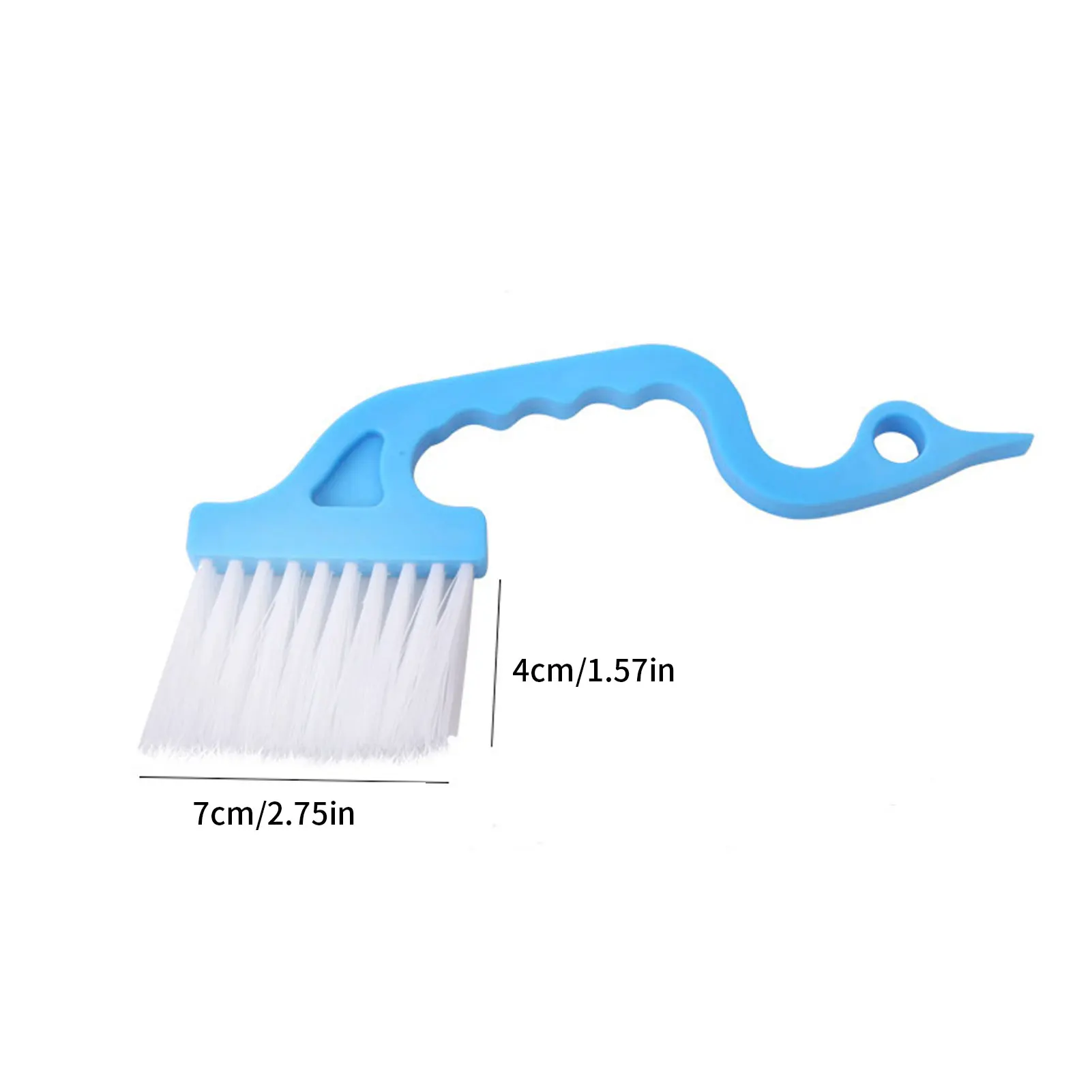 

New 3 Color Hand-held Groove Gap Cleaning Brush Door Window Track Kitchen Brushes Car Crevice Cleaner Tool House Cleaning Brush