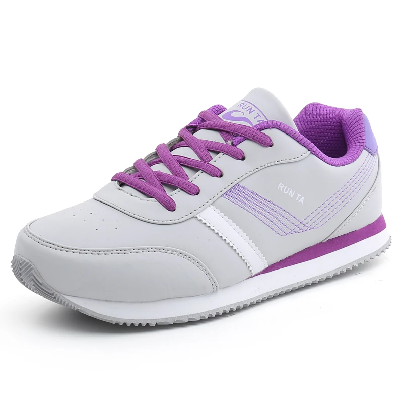 Модные дышащие водонепроницаемые кожаные кроссовки новинка 2020 женская