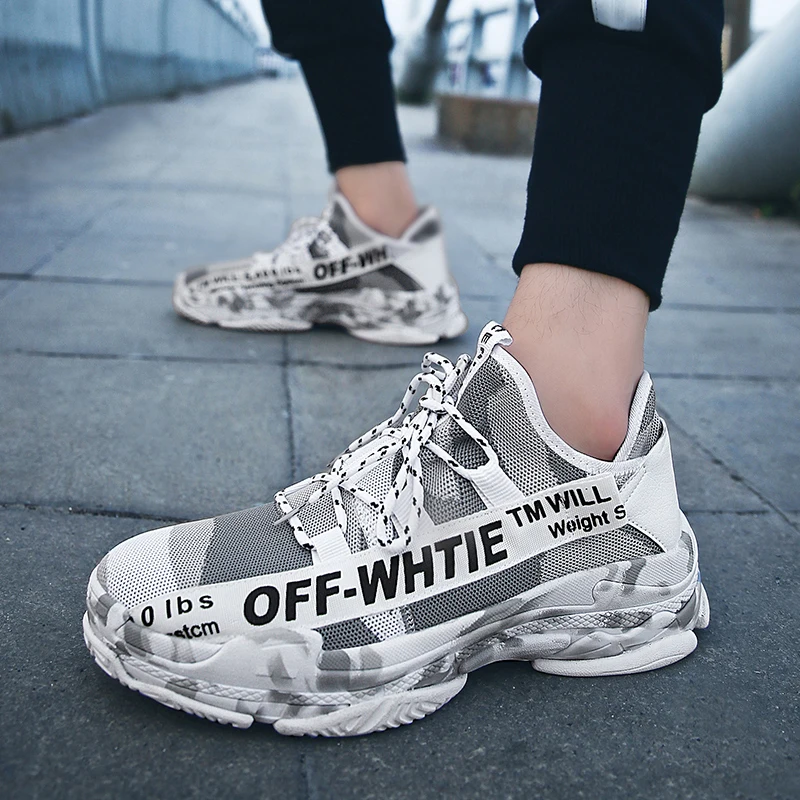 

Outdoor running shoes for men and women Camouflage Sneakers Mesh cloth breathable casual trainers Fashion jogging shoes