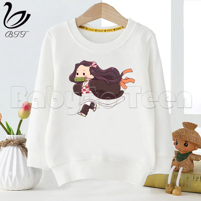 

Kimetsu No Yaiba Kids Cartoon Hoodie Children Sweatshirt Casual Sweatshirts Winter Autumn Hoody Clothing