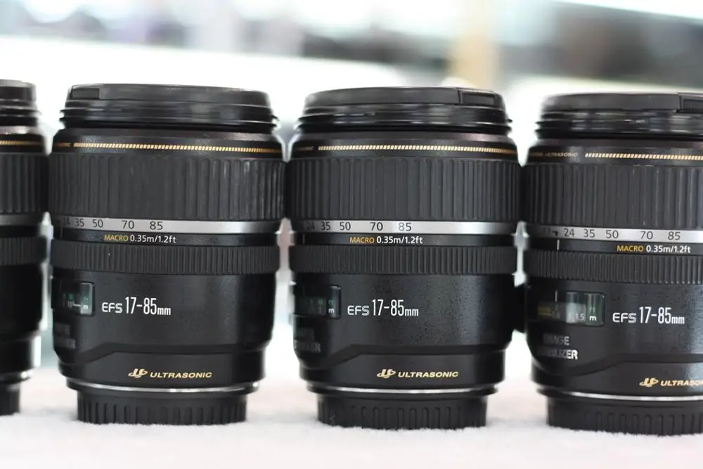 Б/у Canon EF S 17 85 мм f/4 5 6 стабилизированный изображение USM SLR объектив для EOS Digital