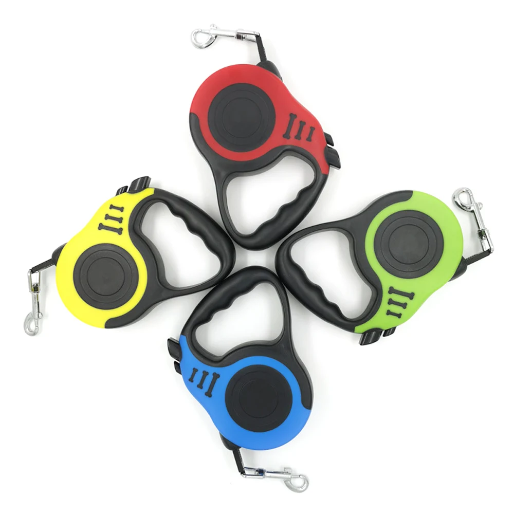 Выдвижной Поводок для собак 3 м/5 м автоматический гибкий поводок и кошек