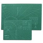 Коврик для резки из ПВХ, A3, A4, для кожи, сделай сам, инструмент для рукоделия, офисный блокнот для письма, базовая тарелка с прямоугольной линией для резки чертеж линейки