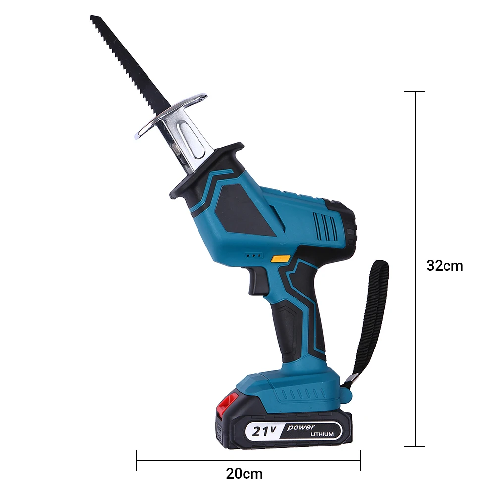

Electric Reciprocating Saw Electric Saber Saw Outdoor Portable Small Electric Wood-cutting Saw Lithium Saber Saw for woodworking