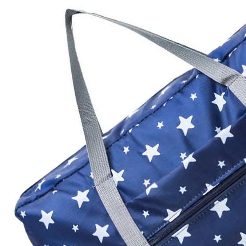 

New Travel Duffel Bag, Carry on Luggage Bag, Lightweight Travel Luggage Bag for Sports, Gym, Vacation Storage Tote (Blue)