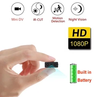 1080p mini dv camera infrared night vision motion detection micro body cam ir cut audio video recorder built in battery