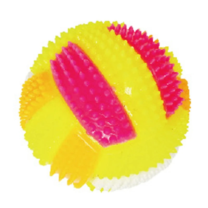 

Legendog Pet Ball Toy Spike Sound Pet Squeaky Toy Dog Play Ball Dog Teeth Cleaning Ball Luminous Ball Toy Dog Chewing Toy
