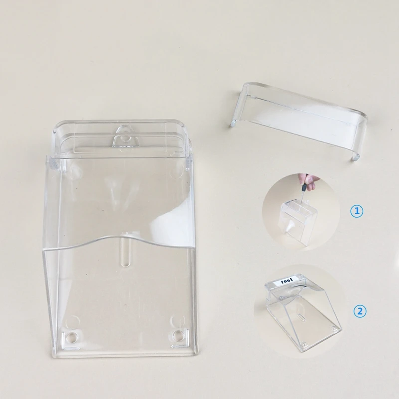 

Waterproof Transparent Waterproof Door Bell Cover for Wireless Doorbell Home Door Bell Chime