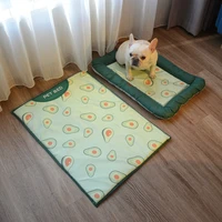 dog bed soft summer dog mat cooling pad mat for pet blanket sofa breathable dog bed summer dogs pet supplies cool dog bed