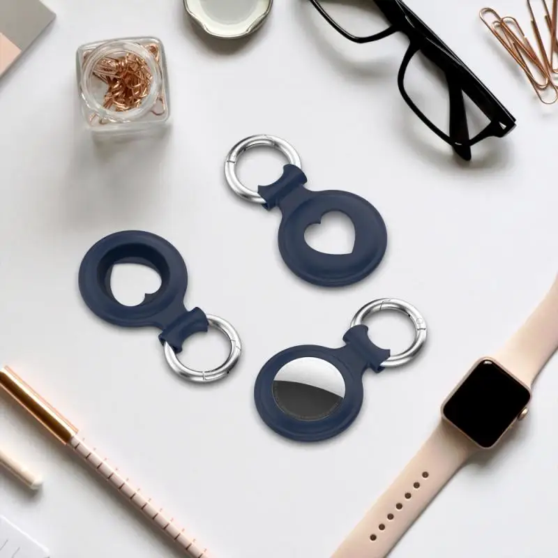 

1 шт. силиконовый чехол для Apple Airtag защитный чехол для Airtag локатор трекер устройство против потери защитный чехол для ключей