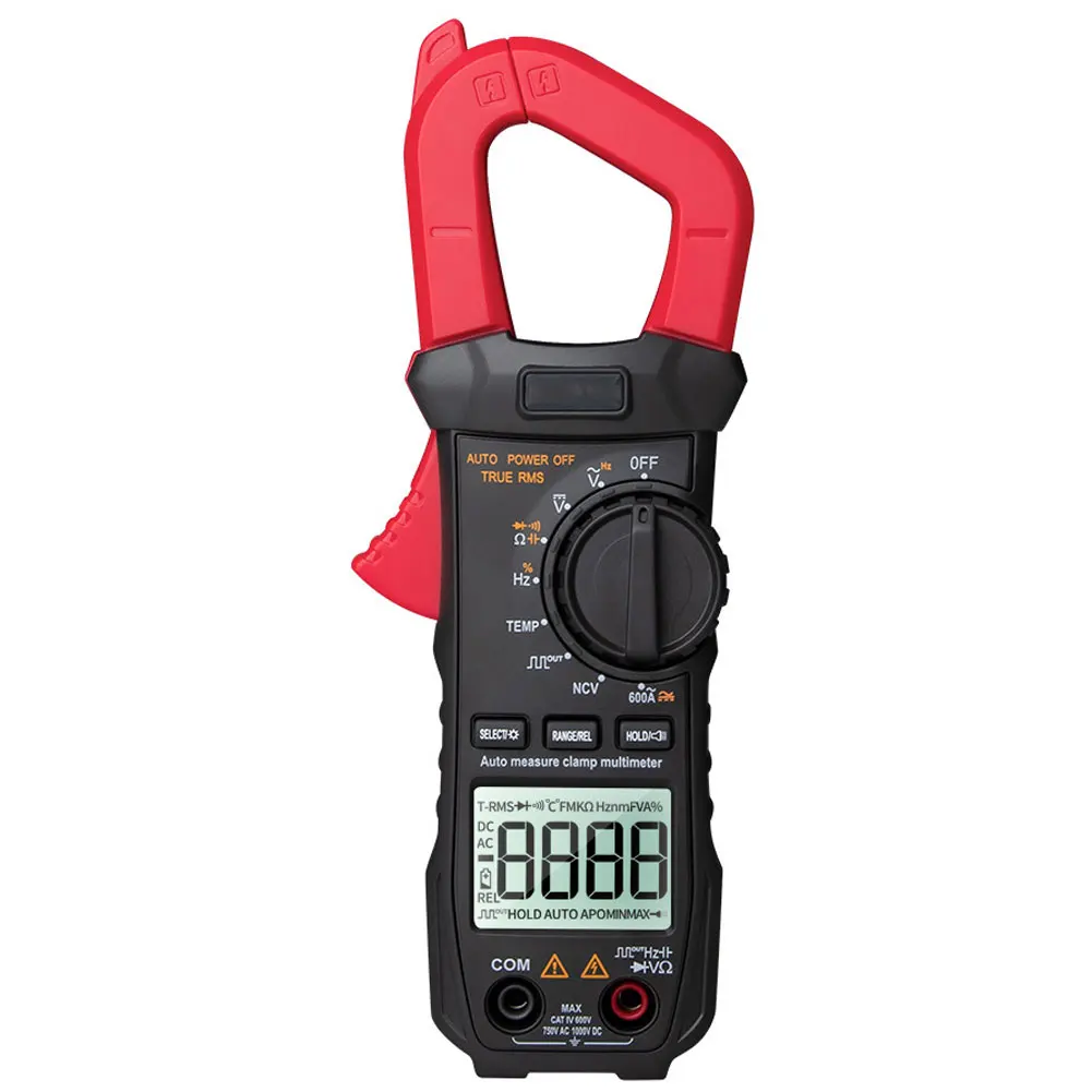 

ANENG Digital Clamp Meter Multimeter Voltmeter ST209 DC AC Voltage Current LCD Display Auto Range Capacitance