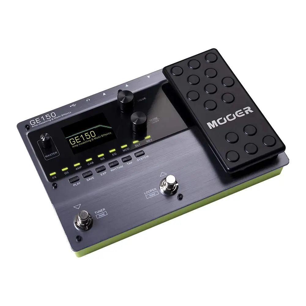 MOOER GE150 цифровой трубчатый AMP моделирующий Многофункциональный процессор 55