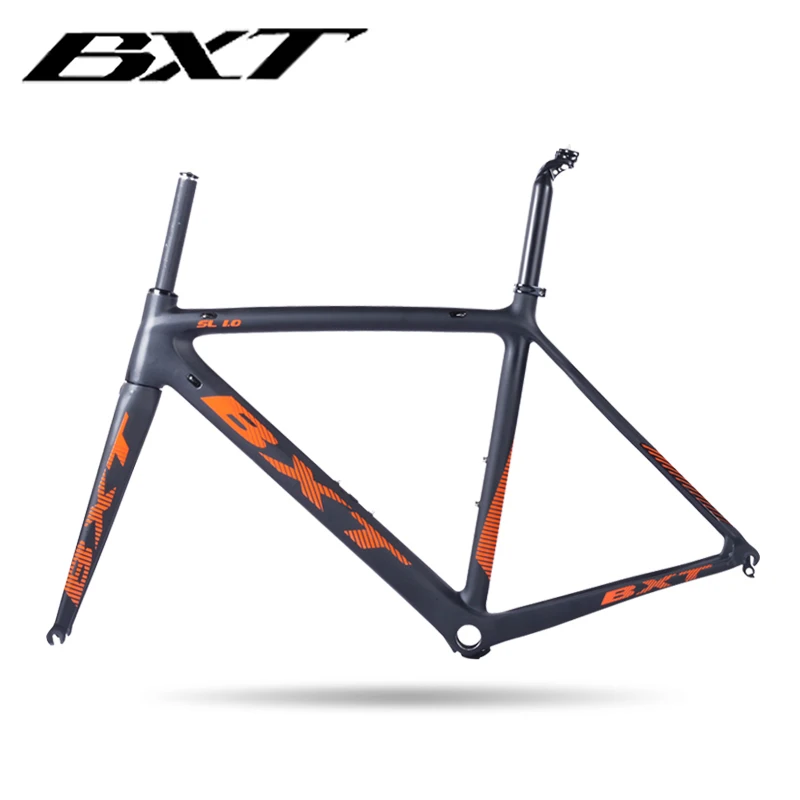 Полностью карбоновая рама для велосипеда велосипедная Рама + вилка подседельный