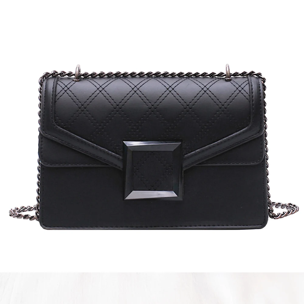 

New Fashion Bags for Women Crossbody Chain Bag Purses Handbags Designer Small Bags Cross Body Lady Shoulder High Quality Black