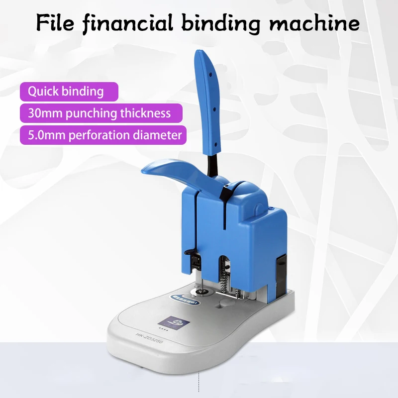 

Electric punching binding machine file financial accounting voucher binding production hot melt riveting tube electric punch