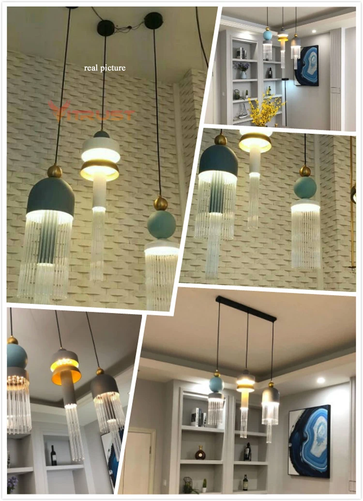 Подвесной светильник светодиодный современный лампы с бахромой | Лампы и