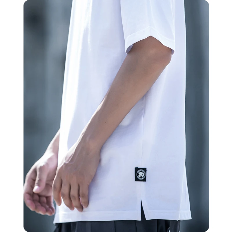 

Men's clothes Harajuku summer Crew neck short sleeve T-shirt loose comfortable hiphop streetwear printing Basics Tee tops