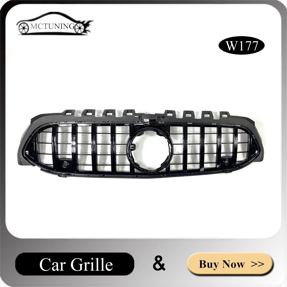 

Для A-class W177 A200 A180 A260 2019 + спортивные модели, модифицированные передние гоночные решетки, автомобильные аксессуары, запчасти