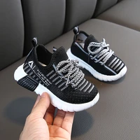 2021spring and autumn mesh canvas childrens shoes boy girls sport shoes flexibility children casual sneakers baby running shoes