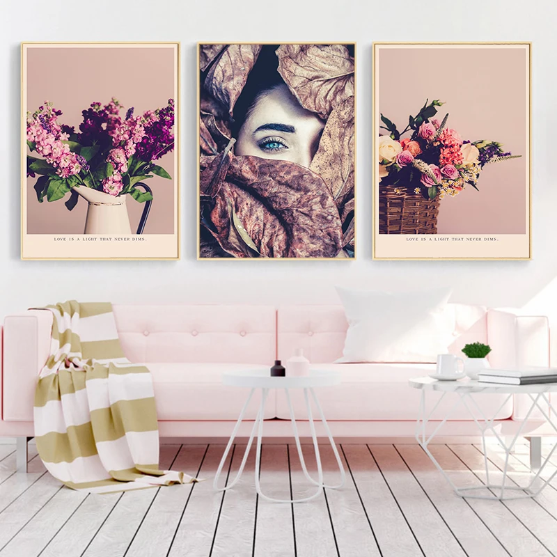 

Diamond Painting Kits With AB Drill Poured Glue Scalloped Edge Nordic Beauty Nostalgic Flowers Art 5D DIY Girl Decor Unique Gift