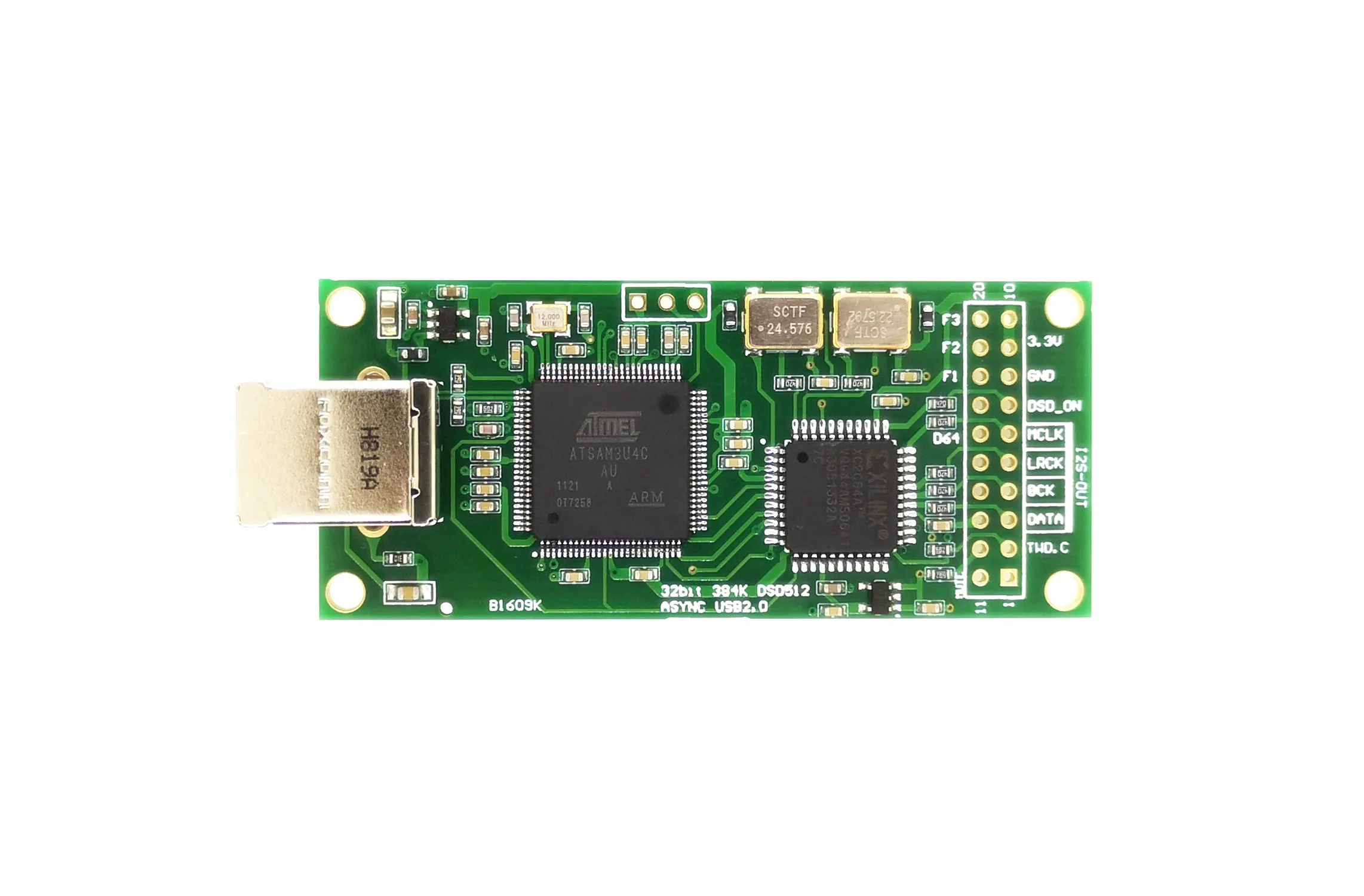 Iis I2s цифровой интерфейс одинаковое решение Usb звуковая карта Sub-карта 384k Dsd512