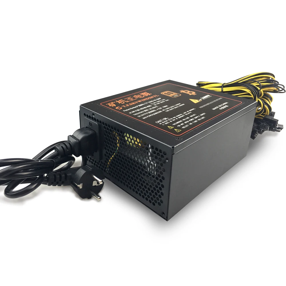 1600 Вт PFC Функция Bitcoin горная машина блок питания ASIC Mining блок питания 1600 Вт PSU APW3++ для Bitcoin Antminer R4 S9i A3