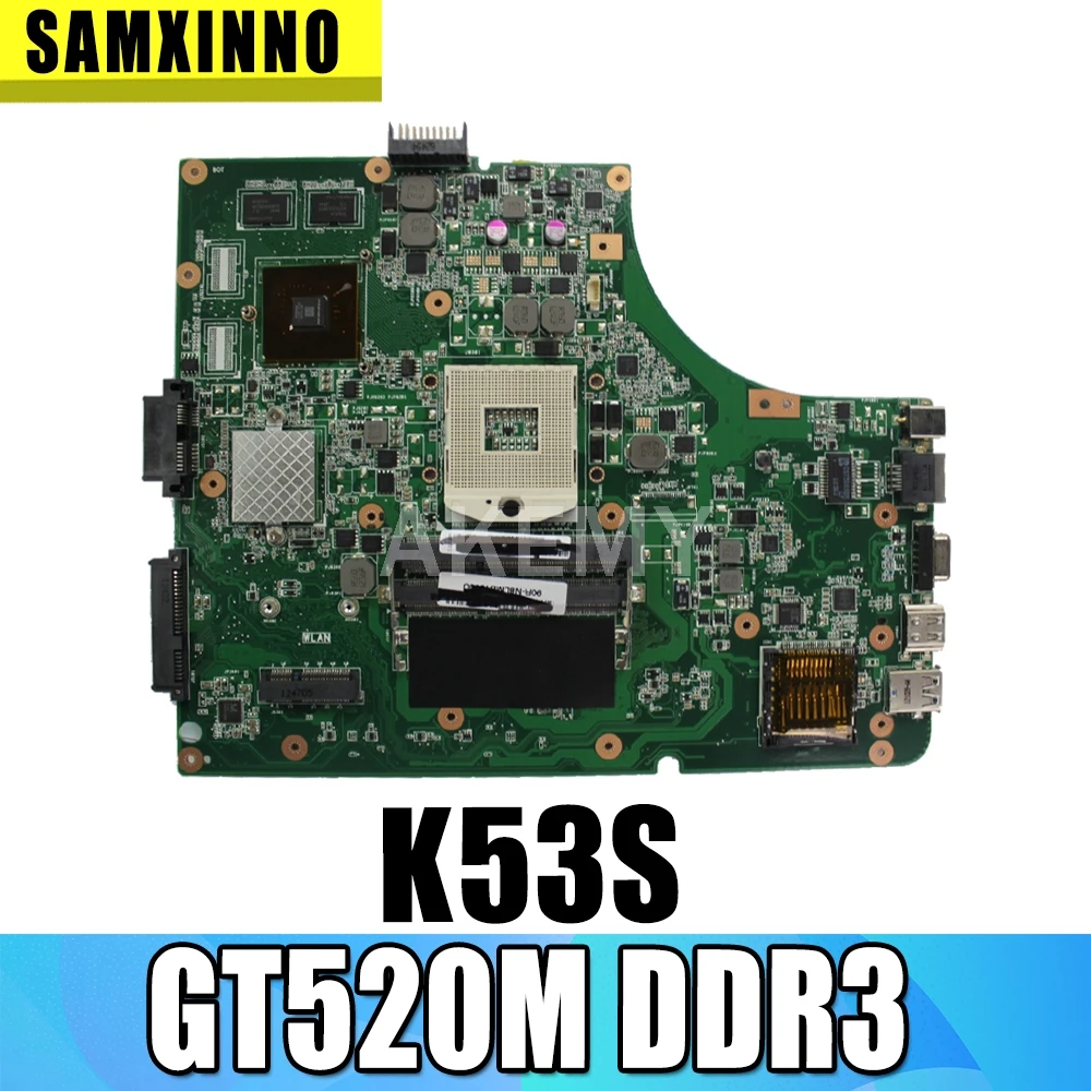 K53SV REV: 3 1 0 4 шт. слот для видеопамяти GT520M DDR3 Asus A53S K53S X53S P53S K53SC K53SJ K53SM|k53sv rev 3.1|k53sv 3.0asus