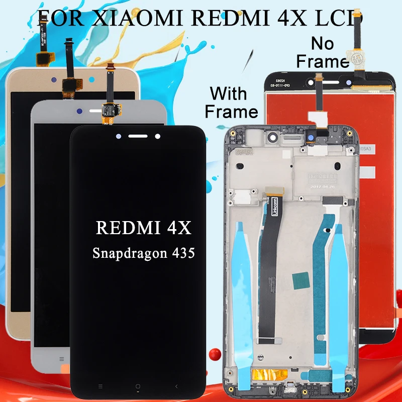 Catteny для Xiaomi Redmi 4X ЖК дисплей с кодирующий преобразователь сенсорного экрана в