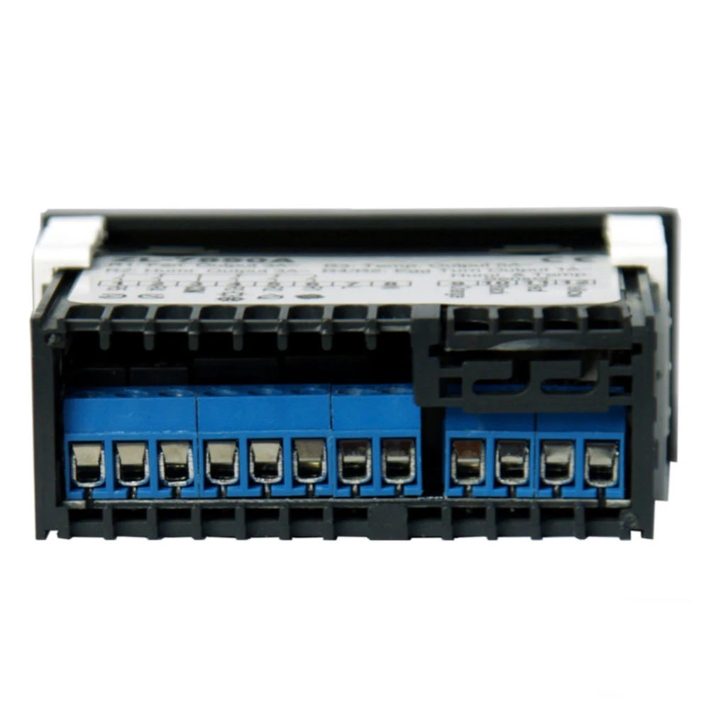 

Multifunctional Incubator Controller Temperature Humidity Automatic Timer Tools Dual Display Easy Install ABS Heat Cool Embedded