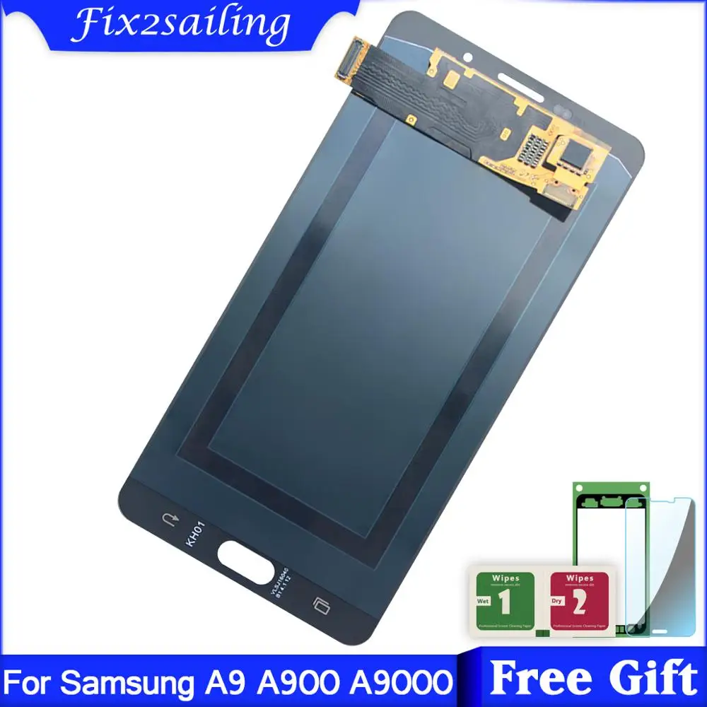 100% протестированный Оригинальный ЖК-дисплей для Samsung Galaxy A9 A9000 A900 SM-A9000 с сенсорным