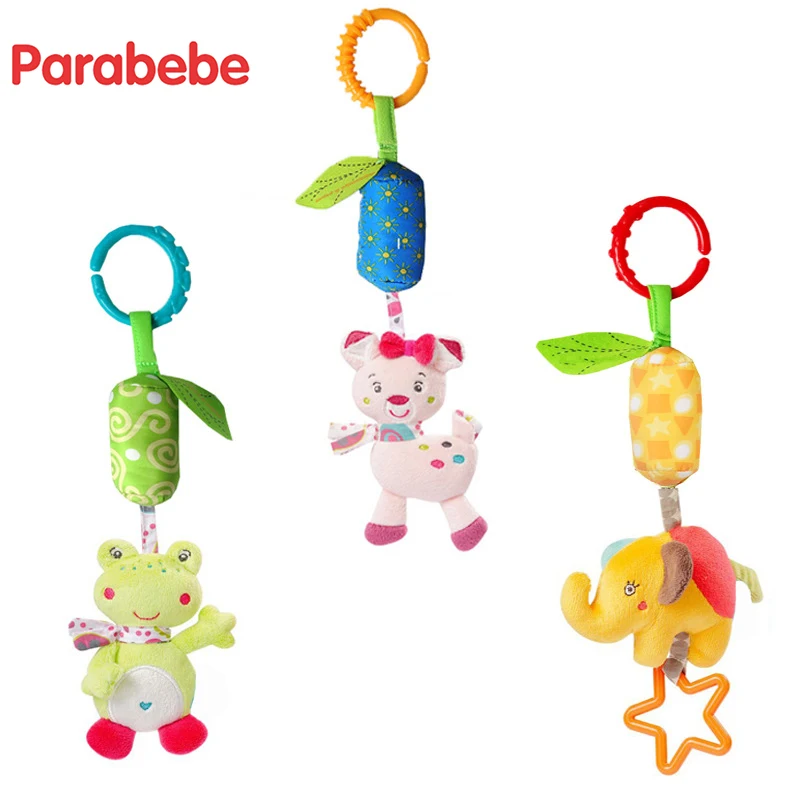 Симпатичный мягкий игрушечный колокольчик детская подвесная игрушка для