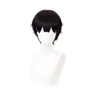 Парик для косплея Ханако кун из аниме унитаз, термостойкий синтетический с черными волосами для Хэллоуина, ролевых игр, Yugi Tsukasa