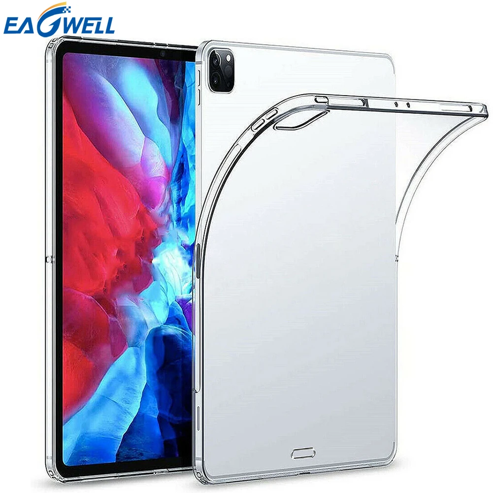 Мягкий прозрачный чехол из ТПУ для iPad Pro 12 9 11 2021 2020 2018 Air 4 поколения 10 1 2 7 2016 3 4|Чехлы