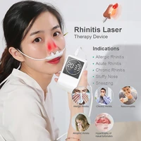 650nm rhinitis therapy device laser pulse nose rhinitis allergy reliever sinus machine for home use medical laser devices nasal