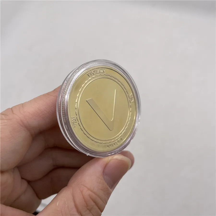 CO44 VEN цепочка с монетницей Крипто-серебряные монеты ведущая в мире платформа