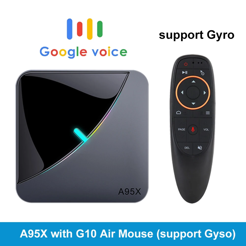 LEMADO A95XF3 ТВ приставка Android 9,0 Amlogic S905X3 4K голосовой помощник Google 4 ГБ ОЗУ 64 Гб ПЗУ 5G wifi Смарт ТВ приставка поддержка PLEX