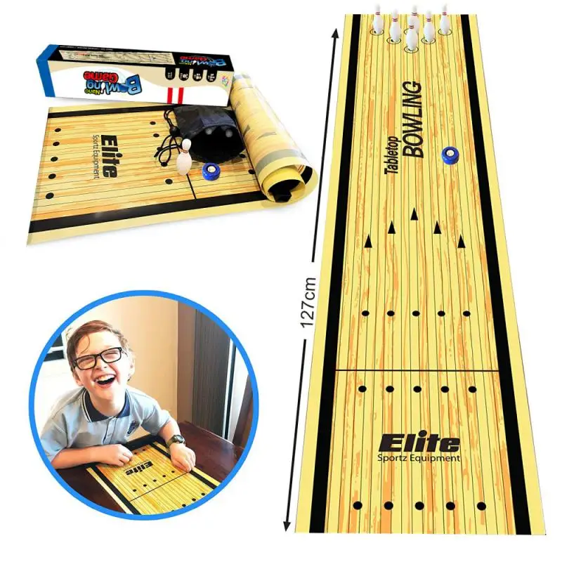 

Children's Educational Board Game Toy Table Curling Ball Bowling Indoor Leisure Family Table Toy Christmas Gift Party Games Gift