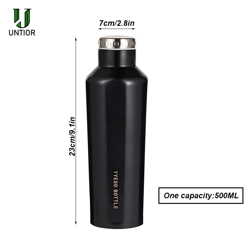 500 мл Термос с двойными стенками из нержавеющей стали термос вакуумной изоляцией