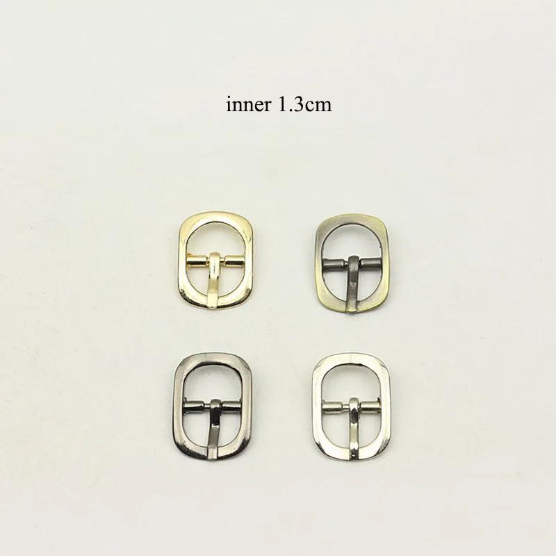 50pcs 13/16/19/25mm Metal Pin Roller Buckle Bags Shoes Belt Slider Buckles DIY Leather Craft Adjust Clasp Hardware Accessories