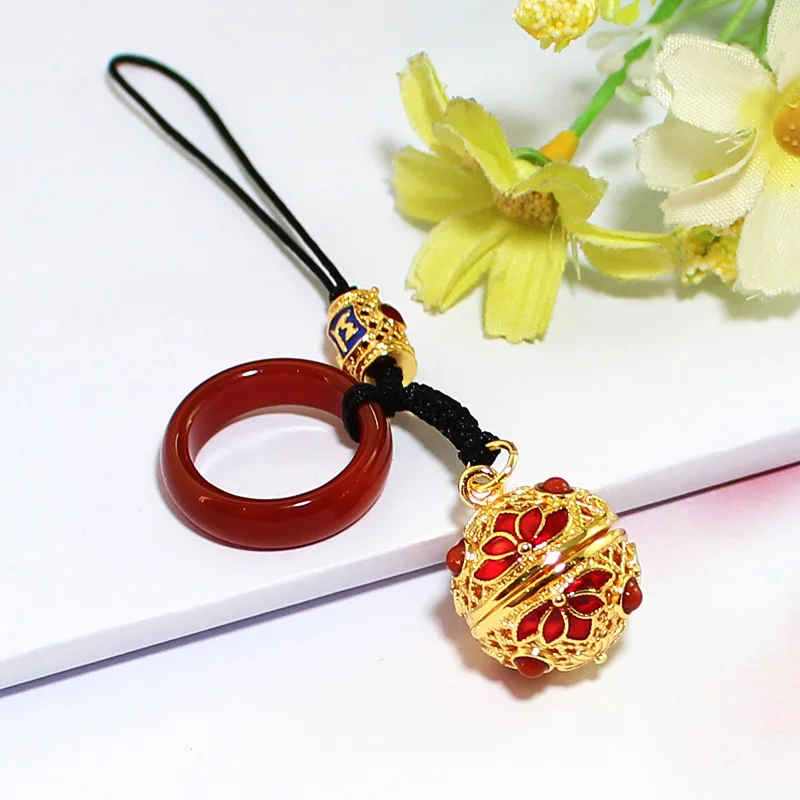 

OriginalDIY short lanyard mobile phone lanyard scented pill mobile phone chain sachet ball pendant luminous mobile phone pendant