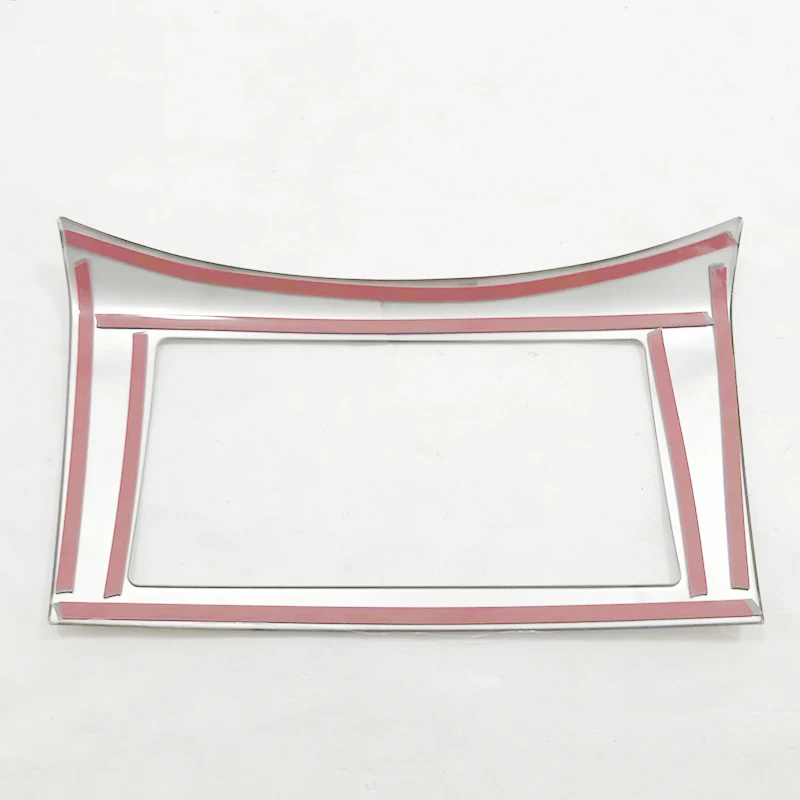 

Stainless steel Car Styling For Nissan Navara NP300 accessories 2017 2018 2019 Car navigation panel Cover Trim