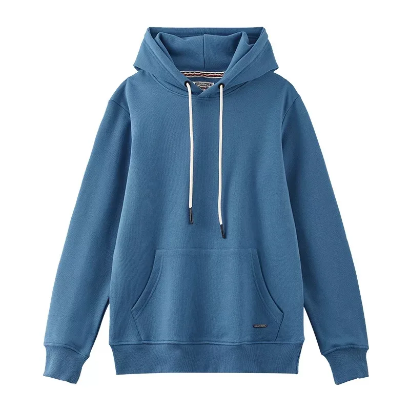 

High quality men's oversized hoodie 2021 hip-hop street style men's pullover sweatshirt hoodie women's solid color