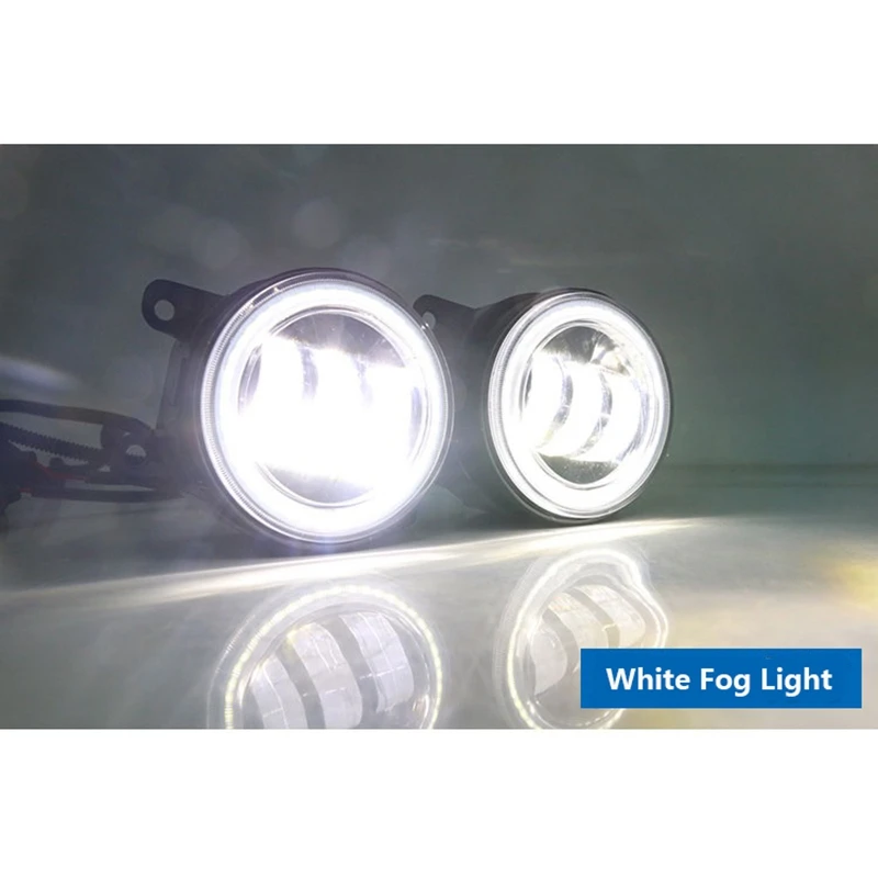 3 в 1 светодиодный передний бампер противотуманный светильник ангельские глазки