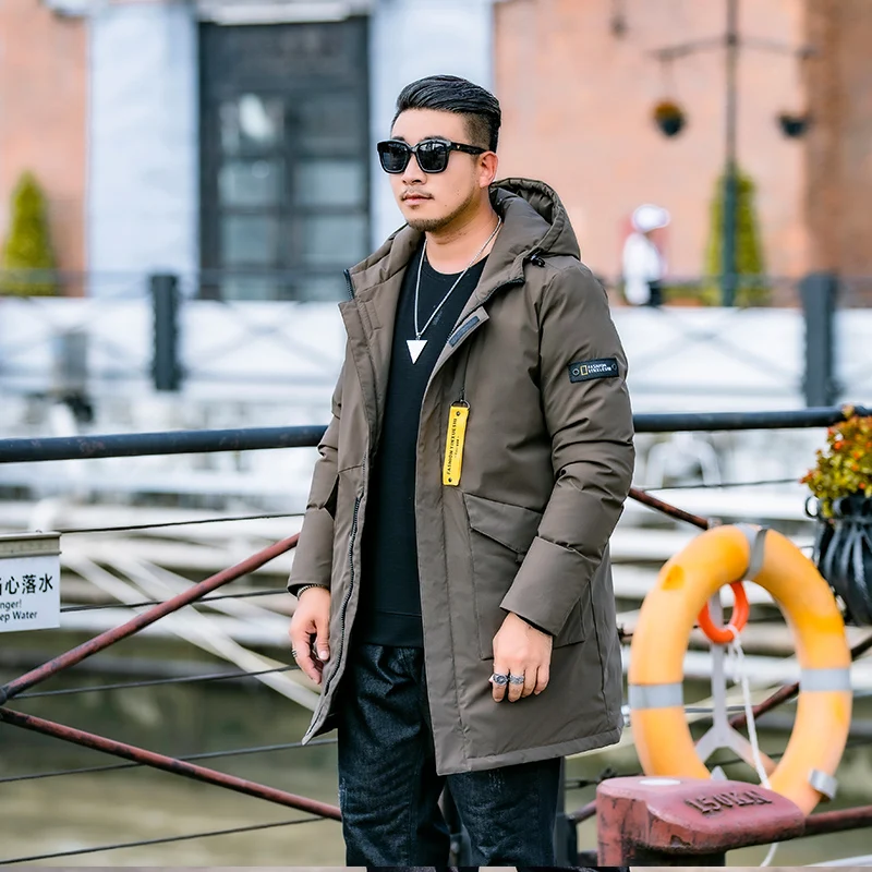 new plus size 10XL 9XL 8XL Casual Men Winter Coat Warm Jacket Medium Long Thickening Windproof For Male Parkers coat | Мужская одежда