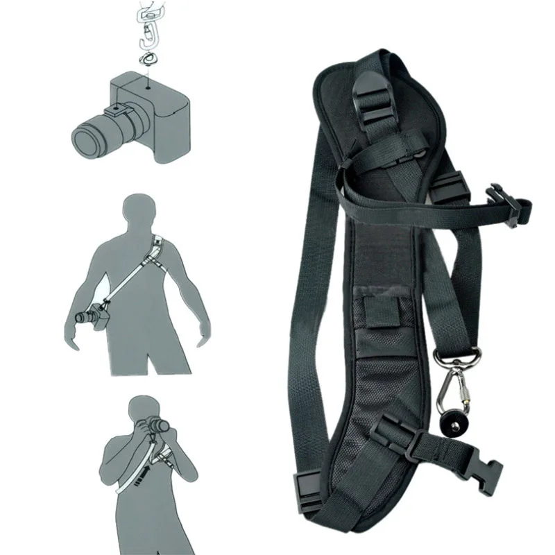 Портативный плечевой ремень для камеры шейный DSLR цифровой SLR Canon Nikon Sony аксессуары