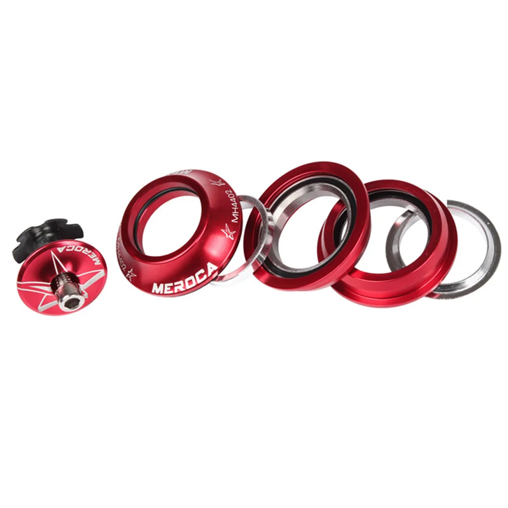 Ultralight 44mm 28.6mm Internal Professional Aluminum Alloy Durable Cycling Sealed Bearings Bicycle Headset Sturdy Bowl Group