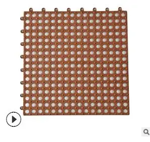 Горячий коврик для ванной из ПВХ ковер 30X30 см массажный ковер безопасный нескользящий коврик для душевой комнаты Туалет балкон кухня напольный сливной коврик - Цвет: 5