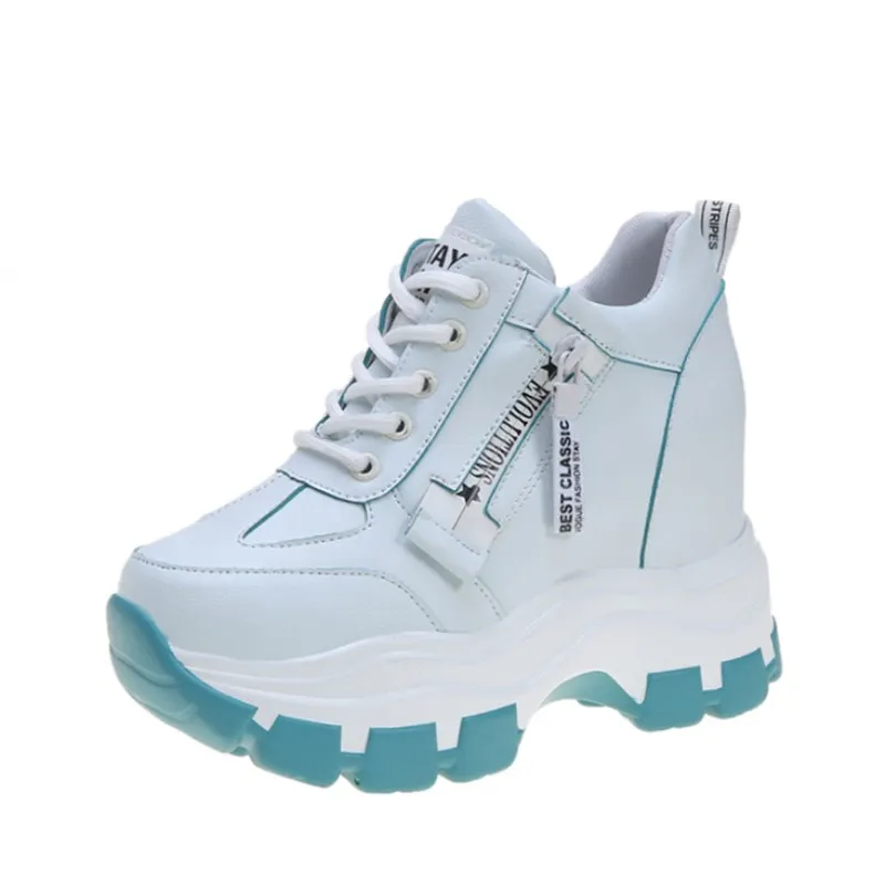 Женские высокие кроссовки 2023 весенняя женская обувь черные белые массивные